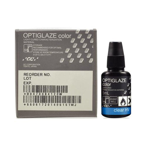 GC 008425 OptiGlaze Color Clear HV Dental Coating 5 mL GC 008425 OptiGlaze Color Clear HV Dental Coating 5 mL
